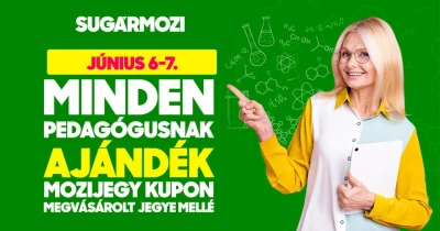 A pedagógusokat jutalmazza a Sugár Mozi