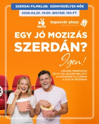 Szerdai filmklub Kaposvárott és Csepelen