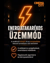 Energiatakarékos módba kapcsolnak a mozik