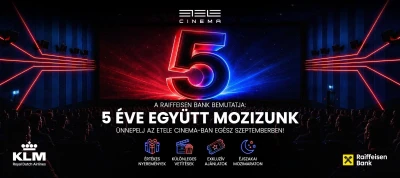 Különleges eseményekkel ünnepel az 5 éves Etele Cinema