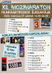 Tizenkettedik alkalommal rendeznek éjszakai mozimaratot Siófokon