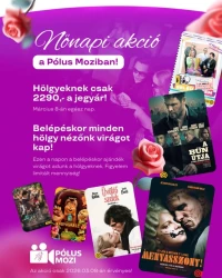 Nőnapi figyelmesség a moziktól