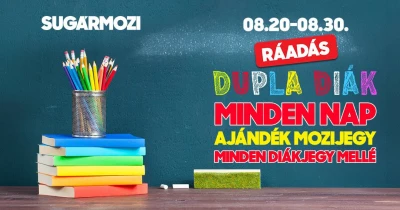 Diákjegy mellé most minden nap extra mozijegy jár
